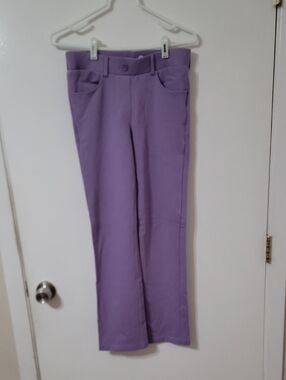BetaBrand Lilac Straight-Leg Pants